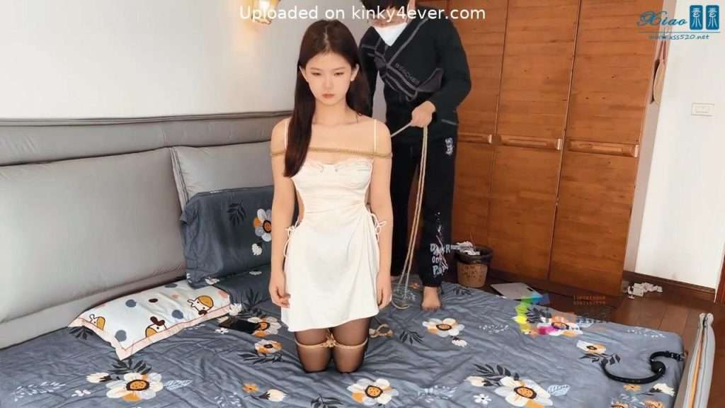 Chinese Bed Bondage In Pantyhose